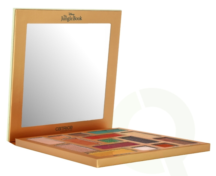 Catrice Disney The Jungle Book Eyeshadow Palette 28 g 020 Stay In The Jungle ryhmässä KAUNEUS JA TERVEYS / Meikit / Silmät ja kulmat / Luomivärit @ TP E-commerce Nordic AB (D05871)