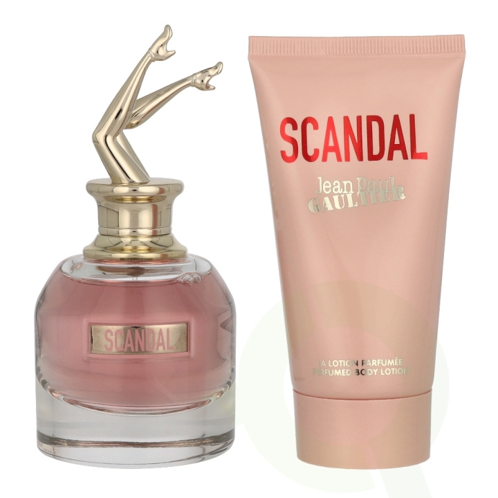 Jean Paul Gaultier Scandal Giftset 125 ml Edp Spray 50ml/Body Lotion 75ml ryhmässä KAUNEUS JA TERVEYS / Tuoksut & Parfyymit / Parfyymit / Naisten Tuoksut @ TP E-commerce Nordic AB (D05932)