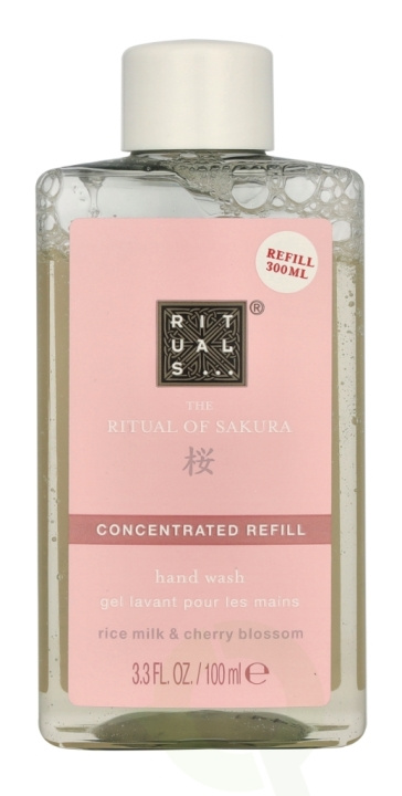 Rituals Sakura Concentrated Hand Wash Refill 100 ml ryhmässä KAUNEUS JA TERVEYS / Ihonhoito / Kehon hoito / Käsisaippua @ TP E-commerce Nordic AB (D05945)