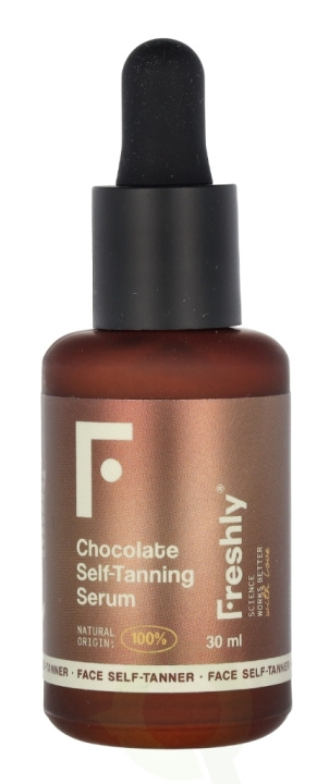 Freshly Cosmetics Chocolate Self-Tanning Serum 30 ml ryhmässä KAUNEUS JA TERVEYS / Ihonhoito / Rusketus / Itseruskettava @ TP E-commerce Nordic AB (D05972)