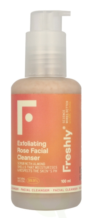 Freshly Cosmetics Exfoliating Rose Facial Cleanser 100 ml ryhmässä KAUNEUS JA TERVEYS / Ihonhoito / Kasvot / Puhdistus @ TP E-commerce Nordic AB (D05974)