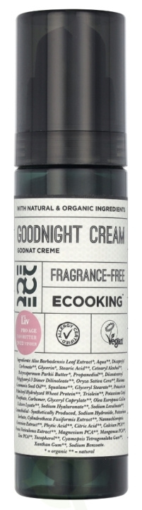 Ecooking 50+ Series Goodnight Cream @ 1 pieces x 50 ml ryhmässä KAUNEUS JA TERVEYS / Ihonhoito / Kasvot / Yövoide @ TP E-commerce Nordic AB (D06009)