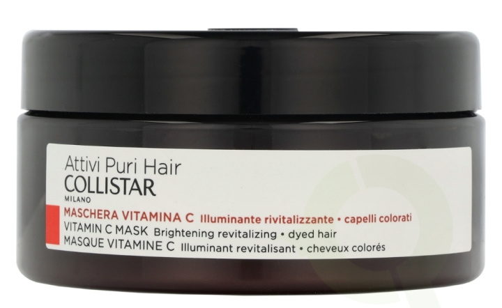 Collistar Attivi Puri Vitamin C Mask 200 ml ryhmässä KAUNEUS JA TERVEYS / Hiukset &Stailaus / Hiustenhoito / Hiusöljy @ TP E-commerce Nordic AB (D06080)