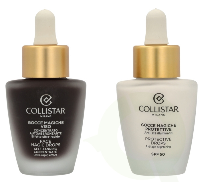 Collistar Magic Drops Face Routine Set 60 ml 30ml/30ml ryhmässä KAUNEUS JA TERVEYS / Ihonhoito / Kasvot / Seerumit iholle @ TP E-commerce Nordic AB (D06100)