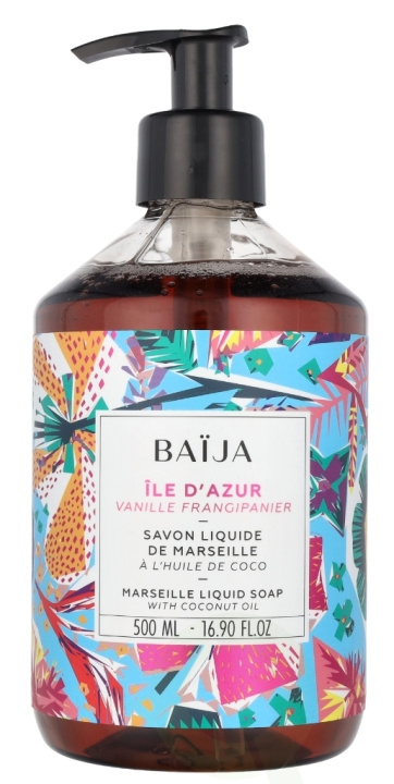 Baija Paris Baija Ile D\'Azur Liquid Soap 500 ml Vanille Frangipanier ryhmässä KAUNEUS JA TERVEYS / Ihonhoito / Kasvot / Kasvoöljy @ TP E-commerce Nordic AB (D06114)