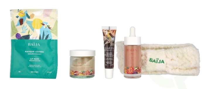 Baija Paris Baija Toning & Comforting Face Set 99 ml 50ml/30ml/4ml/15ml/trousse/Headband ryhmässä KAUNEUS JA TERVEYS / Ihonhoito / Kasvot / Kasvovoide @ TP E-commerce Nordic AB (D06133)