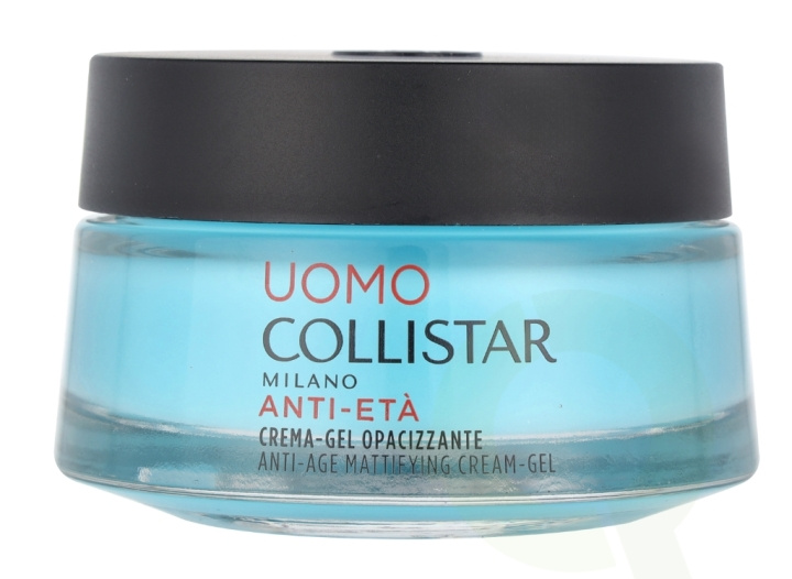 Collistar Uomo Anti-Age Mattifying Cream-Gel 50 ml ryhmässä KAUNEUS JA TERVEYS / Ihonhoito / Kasvot / Kasvovoide @ TP E-commerce Nordic AB (D06153)