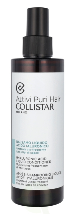 Collistar Attivi Puri Hyaluronic Acid Liquid Conditioner 200 ml ryhmässä KAUNEUS JA TERVEYS / Hiukset &Stailaus / Hiustenhoito / Hoitoaine @ TP E-commerce Nordic AB (D06158)