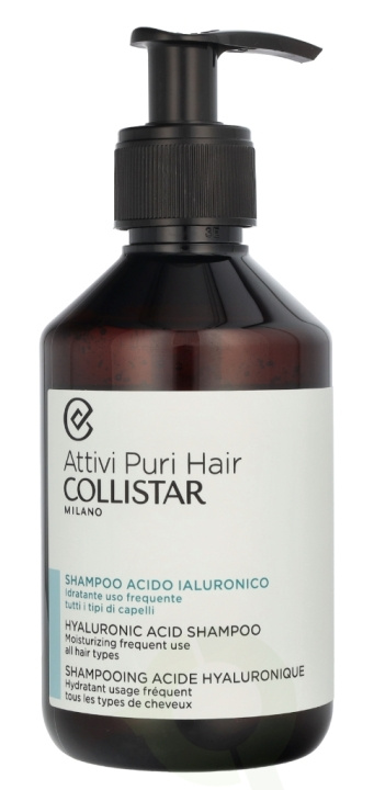 Collistar Attivi Puri Hyaluronic Acid Shampoo 250 ml ryhmässä KAUNEUS JA TERVEYS / Hiukset &Stailaus / Hiustenhoito / Shampoo @ TP E-commerce Nordic AB (D06159)