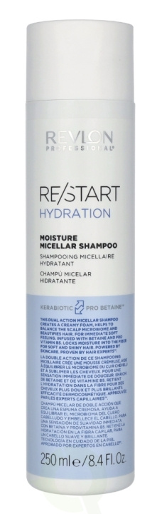 Revlon Re/Start Hydration Micellar Shampoo 250 ml ryhmässä KAUNEUS JA TERVEYS / Hiukset &Stailaus / Hiustenhoito / Shampoo @ TP E-commerce Nordic AB (D06248)