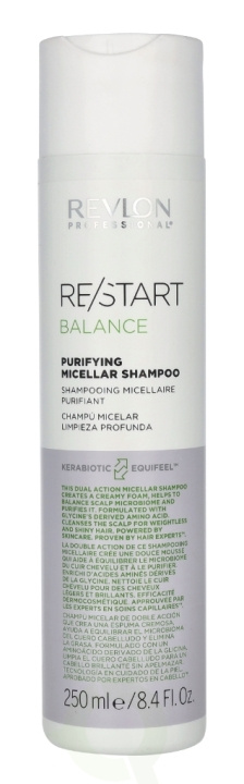 Revlon Re/Start Balance Purifying Micellar Shampoo 250 ml ryhmässä KAUNEUS JA TERVEYS / Hiukset &Stailaus / Hiustenhoito / Shampoo @ TP E-commerce Nordic AB (D06251)