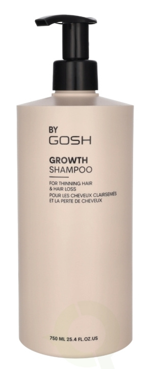 Gosh By Gosh Growth Shampoo 750 ml ryhmässä KAUNEUS JA TERVEYS / Hiukset &Stailaus / Hiustenhoito / Shampoo @ TP E-commerce Nordic AB (D06280)