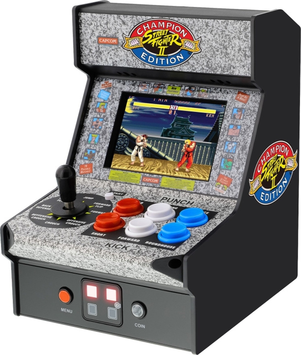 My Arcade Street Fighter 2 Champion Edition Micro Player 7,5 ryhmässä KODINELEKTRONIIKKA / Pelikonsolit & Tarvikkeet / Muut pelit @ TP E-commerce Nordic AB (D06321)