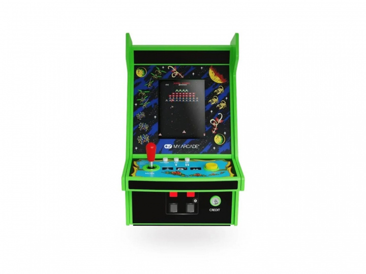 My Arcade GALAGA MICRO PLAYER PRO ryhmässä KODINELEKTRONIIKKA / Pelikonsolit & Tarvikkeet / Muut pelit @ TP E-commerce Nordic AB (D06406)