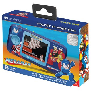 My Arcade MEGA MAN POCKET PLAYER PRO ryhmässä KODINELEKTRONIIKKA / Pelikonsolit & Tarvikkeet / Muut pelit @ TP E-commerce Nordic AB (D06415)