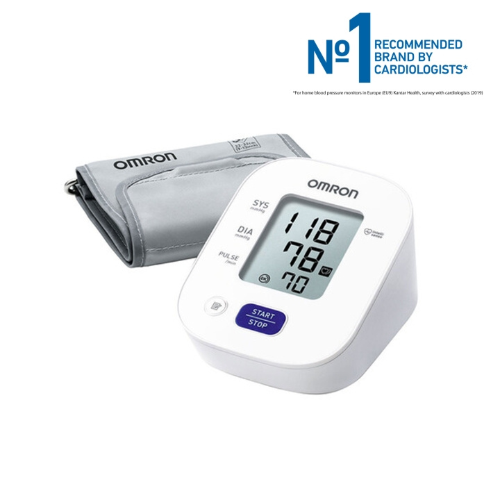 Omron M2 Plus -verenpainemittari ryhmässä KAUNEUS JA TERVEYS / Terveydenhoito / Verenpainemittari @ TP E-commerce Nordic AB (D06467)