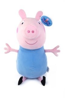 Peppa Pig Pehmo 50cm - George (I-PEP-9277-2-FO) ryhmässä LELUT, TUOTTEET LAPSILLE JA VAUVOILLE / Lelut vauvoille (0-3v) / Pehmolelut @ TP E-commerce Nordic AB (D06489)