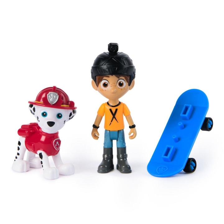 Paw Patrol Sankaripentu - Rohkea Danny & Marshall (6070747) ryhmässä LELUT, TUOTTEET LAPSILLE JA VAUVOILLE / Leikkikalut, Askartelu &Pelit / Figuurit, miniatyyrit ja tarvikkeet @ TP E-commerce Nordic AB (D06500)