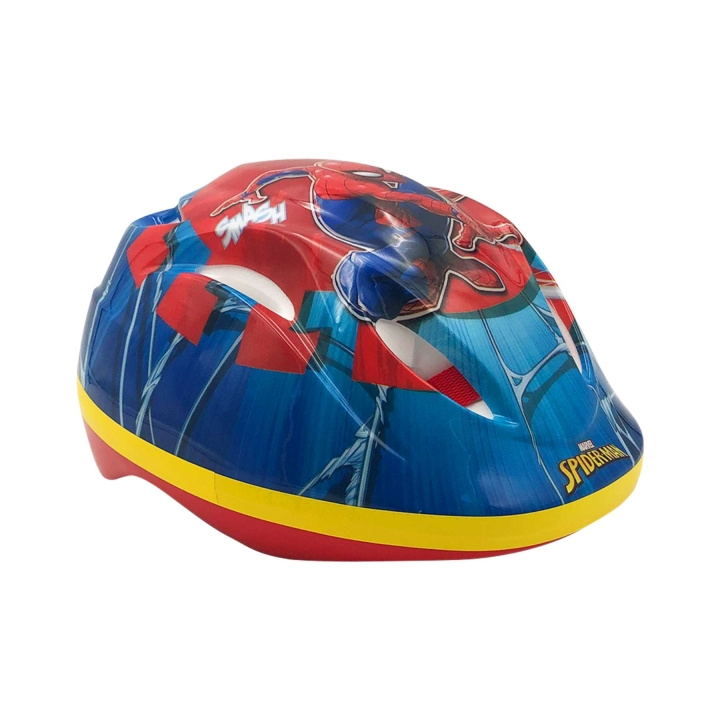 Volare Polkupyöräilykypärä 51-55 cm - Spiderman (969) ryhmässä URHEILU, VAPAA-AIKA JA HARRASTUS / Urheiluvälineet / Pyörätarvikkeet / Kypärät @ TP E-commerce Nordic AB (D06513)