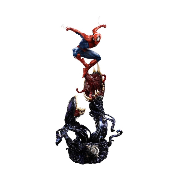 Spiderman Spider-man vs. Villains - Spider-Man Deluxe Statue Mittakaava 1/10 ryhmässä URHEILU, VAPAA-AIKA JA HARRASTUS / Hauskat tavarat / Keräilyesineet @ TP E-commerce Nordic AB (D06534)