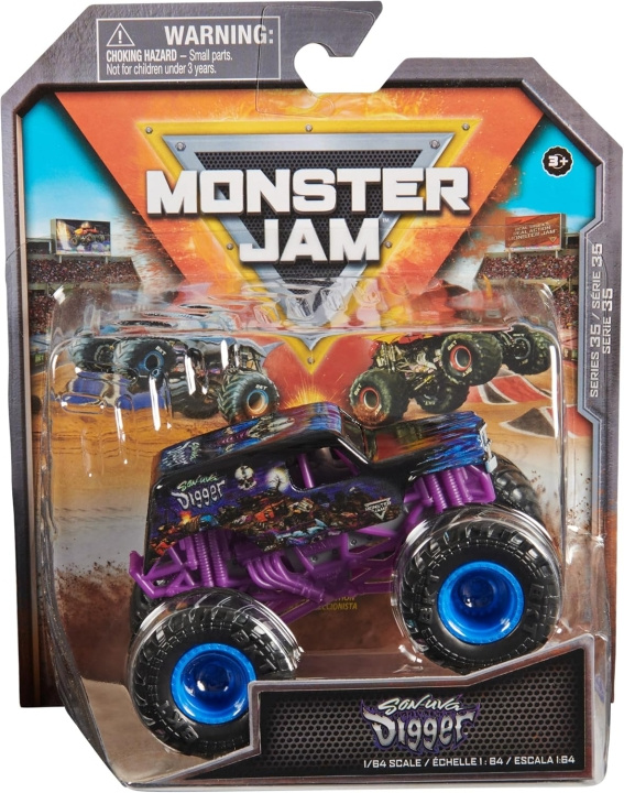 Monster Jam 1:64 Yksittäispakkaus - Son-Uva Kaivuri ryhmässä LELUT, TUOTTEET LAPSILLE JA VAUVOILLE / Leikkikalut, Askartelu &Pelit / Leikkiautot @ TP E-commerce Nordic AB (D06566)