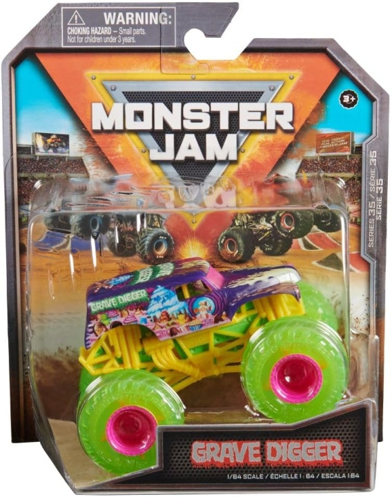 Monster Jam 1:64 Yksittäispakkaus - GraveDigger ryhmässä LELUT, TUOTTEET LAPSILLE JA VAUVOILLE / Leikkikalut, Askartelu &Pelit / Leikkiautot @ TP E-commerce Nordic AB (D06567)