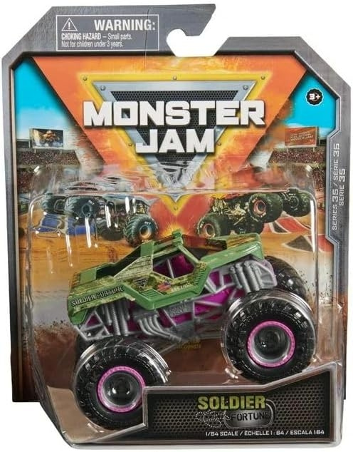 Monster Jam 1:64 Yksittäispakkaus - Sotilas ryhmässä LELUT, TUOTTEET LAPSILLE JA VAUVOILLE / Leikkikalut, Askartelu &Pelit / Leikkiautot @ TP E-commerce Nordic AB (D06570)