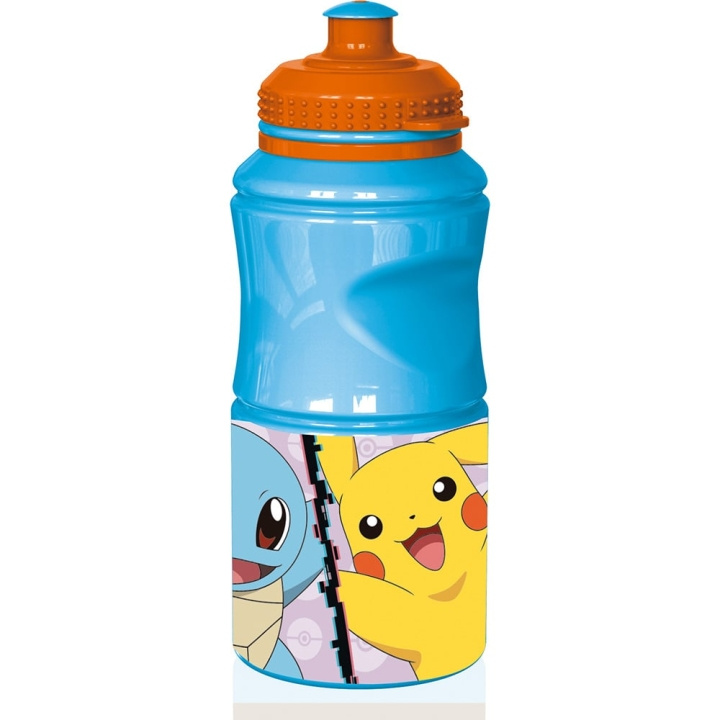 STOR Helposti pidettävä urheiluvesipullo, 380 ml - Pokémon (088808722-08065-12) ryhmässä LELUT, TUOTTEET LAPSILLE JA VAUVOILLE / Syö ja juo / Tuttipullot & Tarvikkeet @ TP E-commerce Nordic AB (D06646)