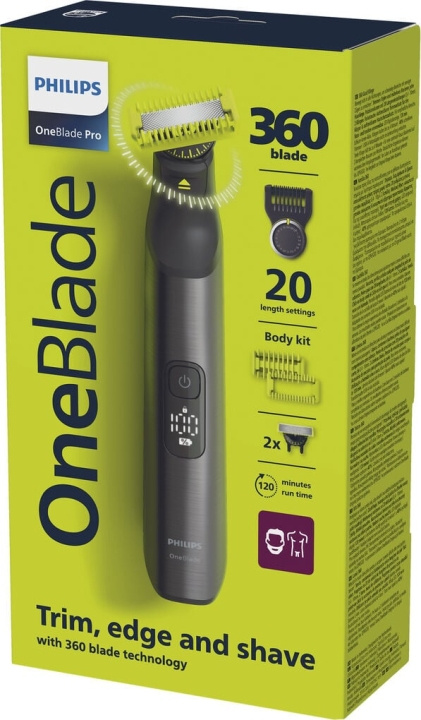 Philips Oneblade Pro QP6552/15 Kasvot ja vartalo ryhmässä KAUNEUS JA TERVEYS / Hiukset &Stailaus / Sheivaus ja trimmaus / Parranajokoneet @ TP E-commerce Nordic AB (D06666)