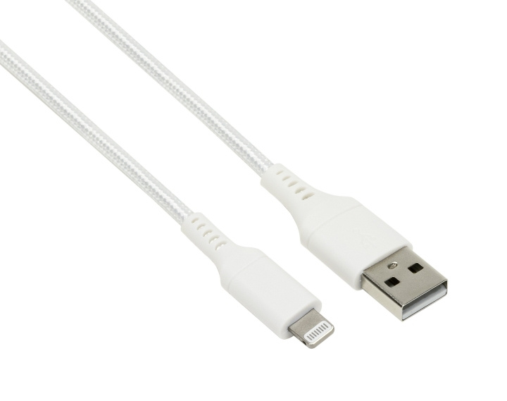 Speedlink USB-A Lightning-kaapeli, valkoinen ryhmässä ÄLYPUHELIMET JA TABLETIT / Laturit & Kaapelit / Kaapelit / Lightning kaapelit @ TP E-commerce Nordic AB (D06673)