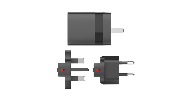 Speedlink Matkalaturi USB-A & USB-C 15W USA-Yhdysvallat-EU, musta ryhmässä KOTI, TALOUS JA PUUTARHA / Sähkö & Valaistus / Matkasovittimet @ TP E-commerce Nordic AB (D06676)