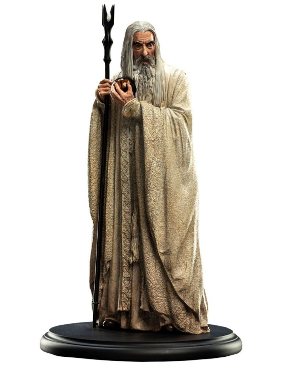 Weta Workshop Taru sormusten herrasta - Saruman-patsas Mini ryhmässä LELUT, TUOTTEET LAPSILLE JA VAUVOILLE / Leikkikalut, Askartelu &Pelit / Figuurit, miniatyyrit ja tarvikkeet @ TP E-commerce Nordic AB (D06688)