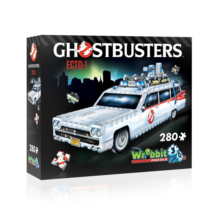 Wrebbit 3D Puzzle - Ghostbusters - Ecto-1 (40970039) ryhmässä URHEILU, VAPAA-AIKA JA HARRASTUS / Harrastus / Palapeli @ TP E-commerce Nordic AB (D06709)