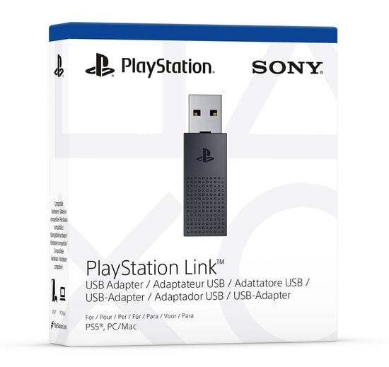 Sony PlayStation Link USB-sovitin ryhmässä KODINELEKTRONIIKKA / Pelikonsolit & Tarvikkeet / Sony PlayStation 5 @ TP E-commerce Nordic AB (D06767)