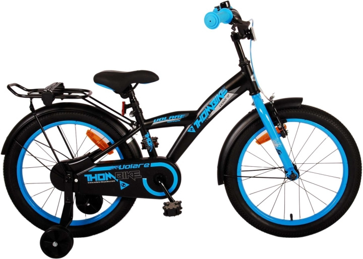 Volare Lasten polkupyörä 18 - Thombike Blue (21790) ryhmässä LELUT, TUOTTEET LAPSILLE JA VAUVOILLE / Ulkoleut / Pyörät & Potkulaudat @ TP E-commerce Nordic AB (D06769)