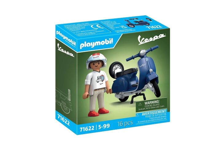 Playmobil 1969 Vespa 150 Sprint Veloce, sininen (71622) ryhmässä LELUT, TUOTTEET LAPSILLE JA VAUVOILLE / Leikkikalut, Askartelu &Pelit / Figuurit, miniatyyrit ja tarvikkeet @ TP E-commerce Nordic AB (D06783)