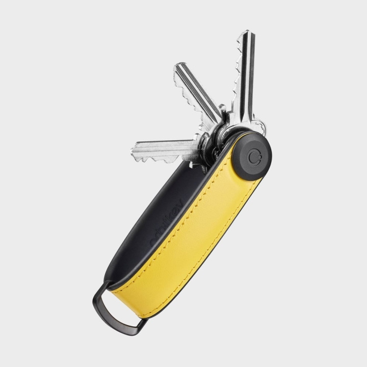 Orbitkey Hybridinahkainen avaimenperä - Solar Yellow ryhmässä URHEILU, VAPAA-AIKA JA HARRASTUS / Hauskat tavarat / Älylaitteet @ TP E-commerce Nordic AB (D06807)