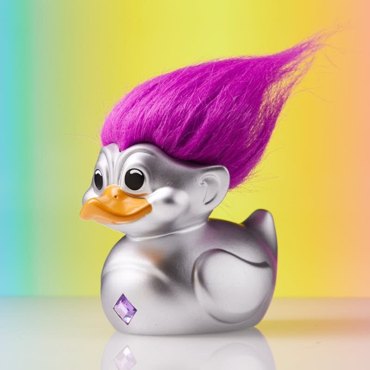 Tubbz Numskull - Trolls Tubbz 1st ED Silver (Violetit hiukset) ryhmässä URHEILU, VAPAA-AIKA JA HARRASTUS / Hauskat tavarat / Keräilyesineet @ TP E-commerce Nordic AB (D06948)