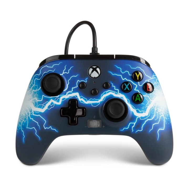 PowerA Parannettu langallinen ohjain Xbox Series X:lle - S - Arc Lightning ryhmässä KODINELEKTRONIIKKA / Pelikonsolit & Tarvikkeet / Xbox Series X / Tarvikkeet @ TP E-commerce Nordic AB (D06999)