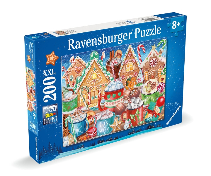 Ravensburger Puzzle Sweet Christmas 200p (12000867) ryhmässä LELUT, TUOTTEET LAPSILLE JA VAUVOILLE / Leikkikalut, Askartelu &Pelit / Lasten palapeli @ TP E-commerce Nordic AB (D07061)