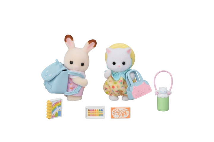 Sylvanian Families Lastentarhan ystävät - Kävele mukana Duo (5747) ryhmässä LELUT, TUOTTEET LAPSILLE JA VAUVOILLE / Lelut vauvoille (0-3v) / Pehmolelut @ TP E-commerce Nordic AB (D07095)