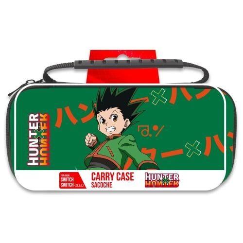 Trade Invaders Kotelo Hunter X Hunter Slim Switchille ja Switch Oledille - vihreä - Gon ryhmässä KODINELEKTRONIIKKA / Pelikonsolit & Tarvikkeet / Nintendo Switch @ TP E-commerce Nordic AB (D07245)