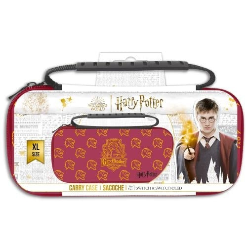 Trade Invaders Harry Potter - XL-kotelo Switchille ja Switch Oledille - punainen - Rohkelikko ryhmässä KODINELEKTRONIIKKA / Pelikonsolit & Tarvikkeet / Nintendo Switch @ TP E-commerce Nordic AB (D07255)