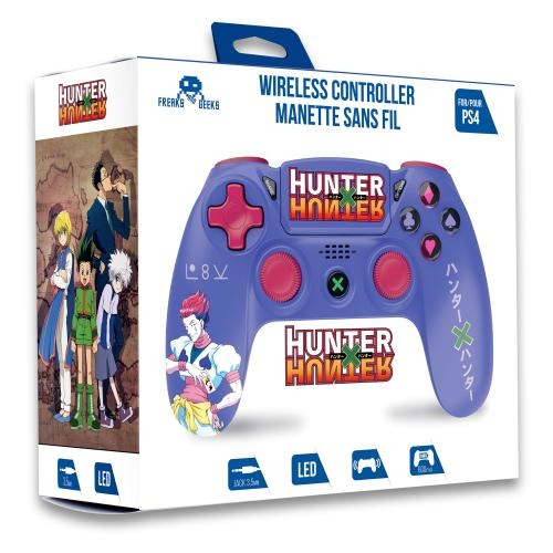 Trade Invaders Hunter x Hunter-langaton ohjain PS4:lle 3,5mm liitinpaikalla - violetti - Hisoka ryhmässä KODINELEKTRONIIKKA / Pelikonsolit & Tarvikkeet / Sony PlayStation 4 @ TP E-commerce Nordic AB (D07259)