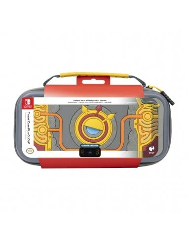 PDP Gaming Travel GLOW Case Purah Pad Lisensoitu kytkin ryhmässä KODINELEKTRONIIKKA / Pelikonsolit & Tarvikkeet / Nintendo Switch / Tarvikkeet @ TP E-commerce Nordic AB (D07311)