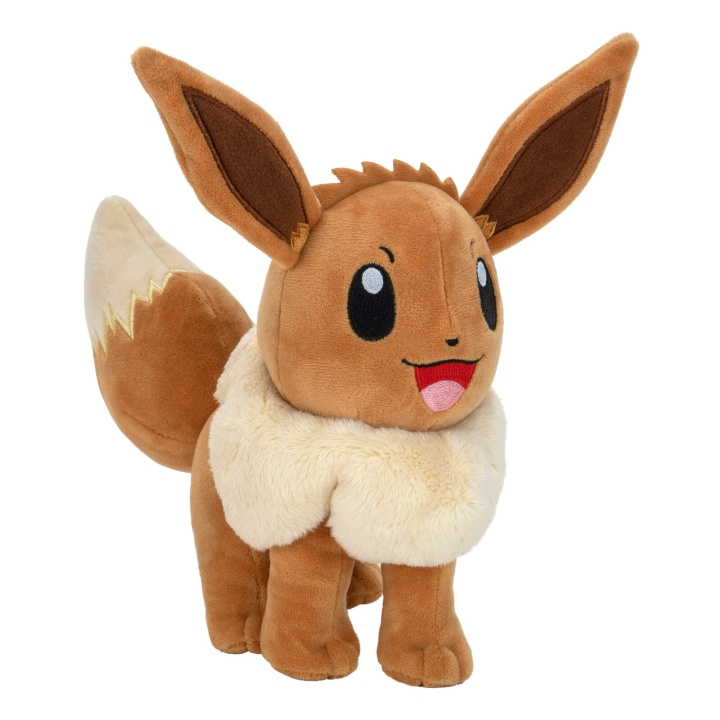 Pokémon 20 cm pehmo - Eevee (PKW2386) ryhmässä LELUT, TUOTTEET LAPSILLE JA VAUVOILLE / Lelut vauvoille (0-3v) / Pehmolelut @ TP E-commerce Nordic AB (D07404)