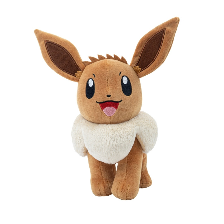 Pokémon Pehmo 30 cm Eevee (PKW2456) ryhmässä LELUT, TUOTTEET LAPSILLE JA VAUVOILLE / Lelut vauvoille (0-3v) / Pehmolelut @ TP E-commerce Nordic AB (D07411)