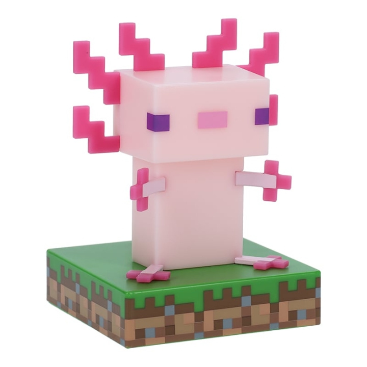 Paladone Minecraft - Axolotl kuvakkeen valo ryhmässä LELUT, TUOTTEET LAPSILLE JA VAUVOILLE / Lastenhuone / Valaistus / Pöytälamput @ TP E-commerce Nordic AB (D07465)