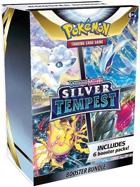 Pokémon Sword & Shield - Silver Tempest -lisäpaketti (POK85154) ryhmässä LELUT, TUOTTEET LAPSILLE JA VAUVOILLE / Peli / Korttipeli @ TP E-commerce Nordic AB (D07485)