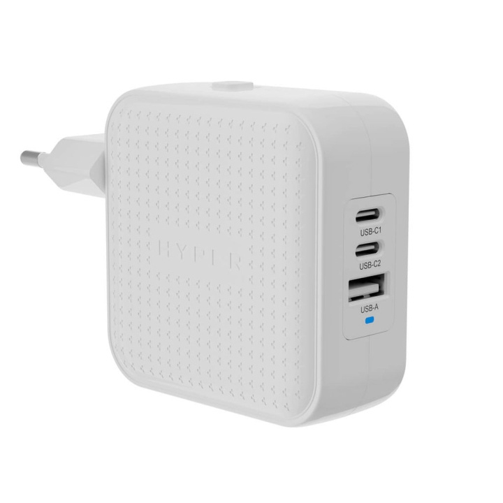 Targus Hyper - HyperJuice 70W USB-C GaN matkalaturi (3C+1A) - Valkoinen ryhmässä ÄLYPUHELIMET JA TABLETIT / Laturit & Kaapelit / Seinälaturi / Seinälaturi Type C @ TP E-commerce Nordic AB (D07492)